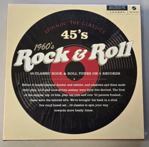 Spinnin' The Classics - 1960's Rock & Roll - 45 Box Set (5) - Zombies SEALED NEW - Picture 1 of 7