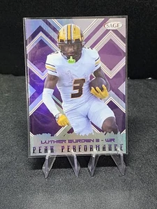 Luther Burden Peak Performance - 2025 Sage Football Low Number - Missouri - Picture 1 of 2