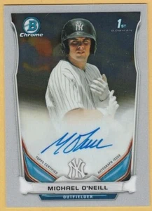 2014 Bowman Chrome Prospect Autographs #BCAPMO Michael O'Neill New York Yankees - Picture 1 of 1