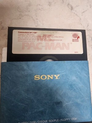 VTG Ms. Pac-Man Commodore 64/128 Disk 1983 Thunder Mountain - Disk Only - Image 1 of 3