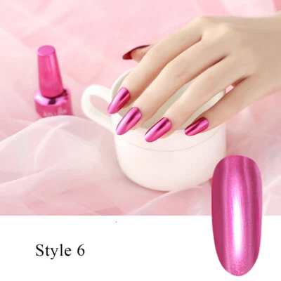 Metallic-Nagellack Magic Chrome Effect Chrom-Nagellack Vernis 8 Ml Lila / / - Bild 1 von 4