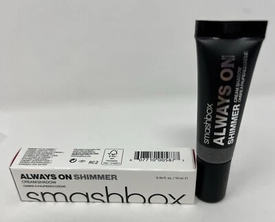 SMASHBOX Always On Shimer Cream Eye Shadow CHARCOAL SHIMMER 10 Ml J145 - Image 1 of 4