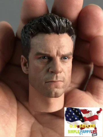 1/6 man head sculpt w/ neck Brad Eleven for 12" figure worldbox hot toys ❶USA❶ Cover