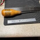 Antique Ice Pick, Awl Knudsen Bros Mt. Wolf PA 3-digit Phone # Wooden Handle