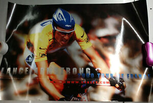 2000 Lance Armstrong Oakley Tour De France TDF Poster Display Pro M Frame