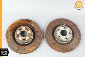 07-14 Mercedes W221 S600 CL600 Front Left & Right Brake Rotors Disc Set of 2 OEM - Picture 1 of 12