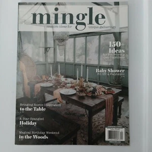 NEW! Mingle MAGAZINE Creative Ideas for Unique Gatherings  JULY-SEPT 2021  M13 - Picture 1 of 2