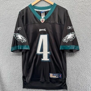 Philadelphia Eagles Kevin Kolb Jersey Mens Small Reebok On Field Black - Picture 1 of 7