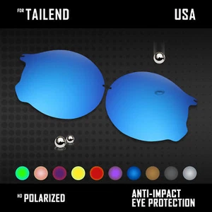 Lentes de repuesto polarizadas antiarañazos para Oakley Tailend OO4088 Opti - Imagen 1 de 28