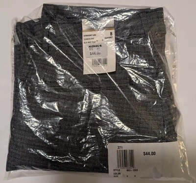 New Lee Women's Dress Pants Size 8 Short - Relaxed Fit - Straight Leg - w/Tags - Image 1 of 4