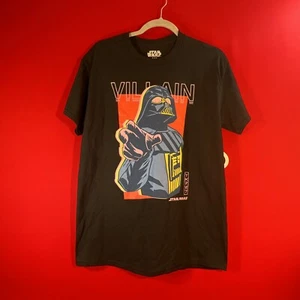 Star Wars Shirt Mens Large Black Darth Vader Villain NEFF NEW WITH TAGS - Picture 1 of 4