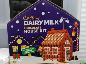 Cadbury Dairy Milk Chocolate House Kit 840g Expiry March 31st 2025 - Picture 1 of 24