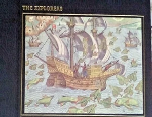 TIME LIFE BOOK ILLUSTRATED SHIPS & SHIPING 176 PAGES THE EXPLORERS - Picture 1 of 4