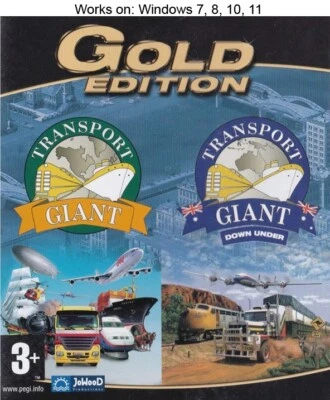 Transport Giant: Gold Edition Down Under PC Game 2005 Windows 10 11 - Image 1 of 3