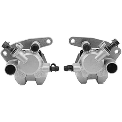 FRONT LEFT RIGHT BRAKE CALIPER w/PADS For YAMAHA GRIZZLY 660 YFM660 YFM600F  - Image 1 of 4
