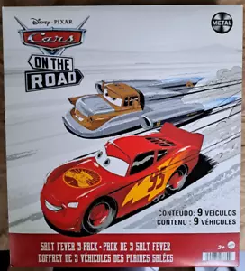 CARS ON THE ROAD - SALT FEVER 9 PACK Peggy Liner McQueen - Mattel Disney Pixar - Foto 1 di 3