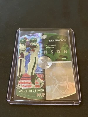 1998 SPx Silver New York Jets Football Card #31 Keyshawn Johnson - Image 1 of 2
