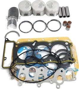 3KC1 Engine Rebuild Kit Piston Ring Bearing Full Gasket Set Compatible For Isuzu - Picture 1 of 3