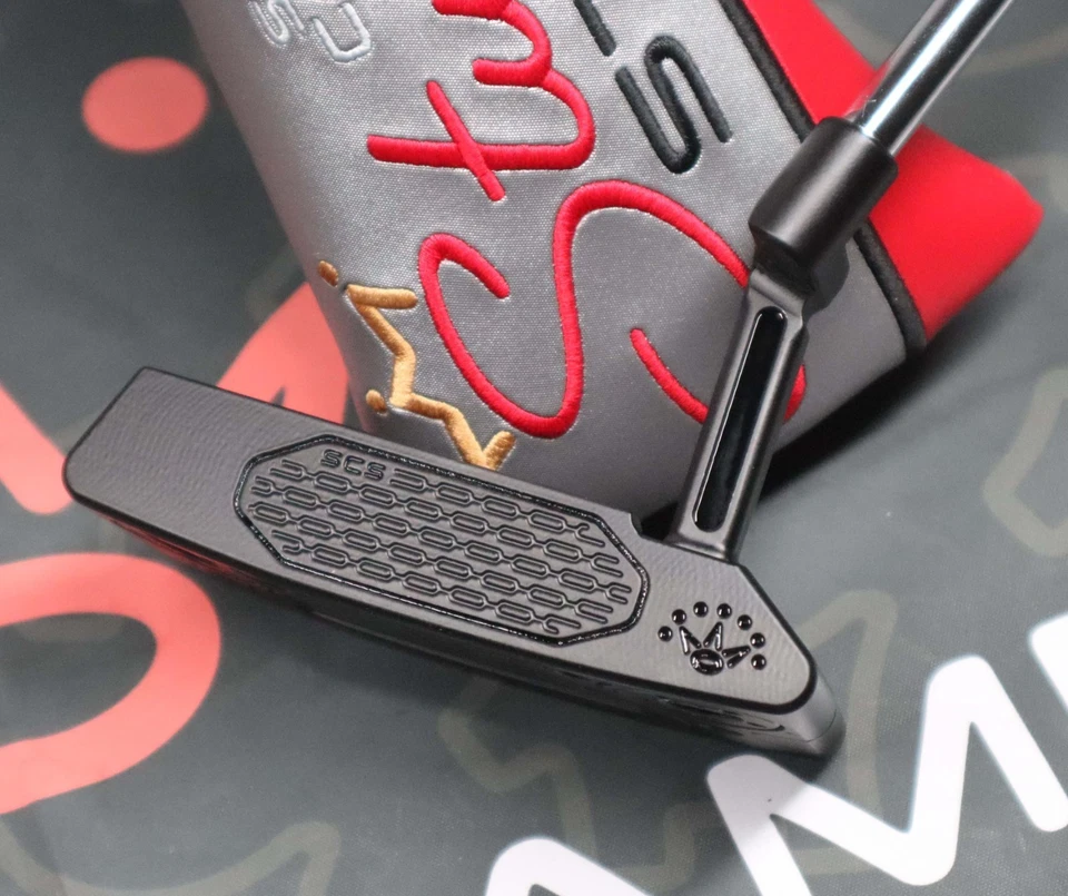 2025 ScottyCameron Squareback2 StudioStyle Custom Putter Matte Black Out Edition - Image 1 of 4