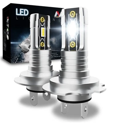 Kit de conversión de faros antiniebla LED Nuvision H7 CSP haz alto bajo blanco Foto 1 de 4