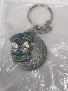 Vintage 1992 Charlotte Hornets, Licensed NBA  Key Chain - Picture 1 of 4