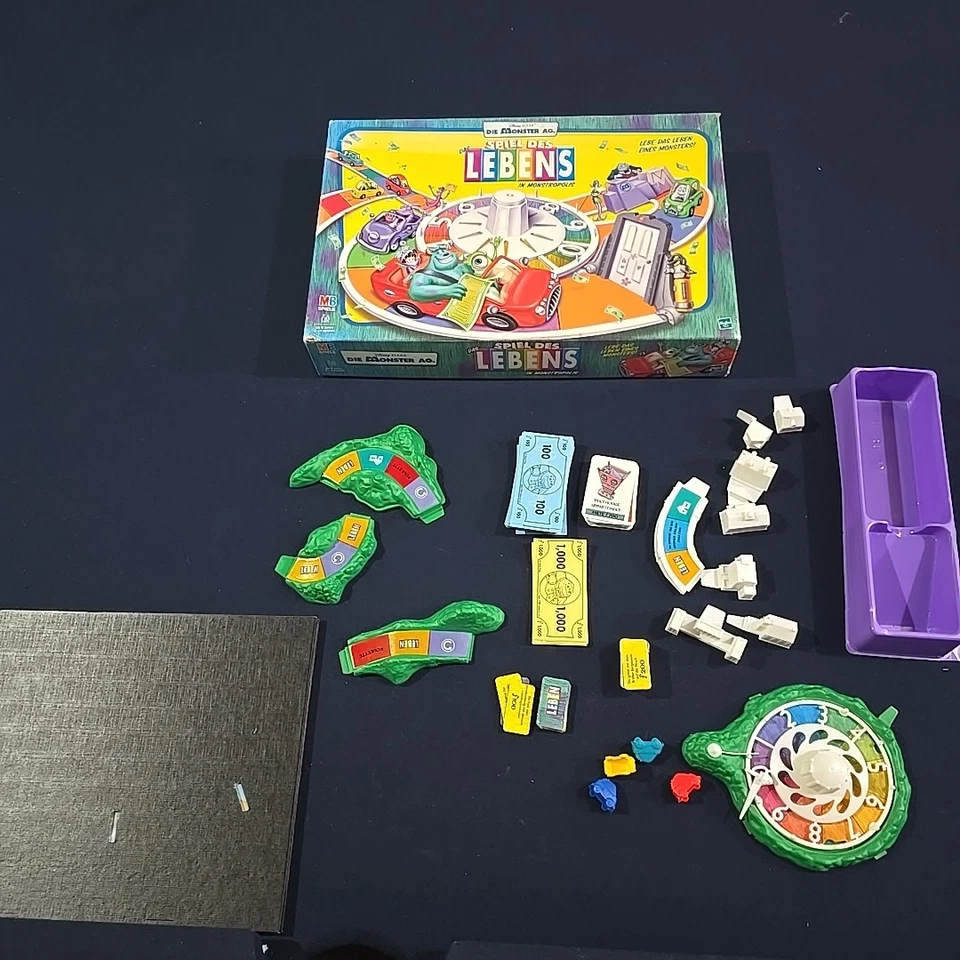 MB 2001 Spiel des Lebens in Monstropolis -  Monster Disney  Pixar Game Of Life - Image 1 of 4