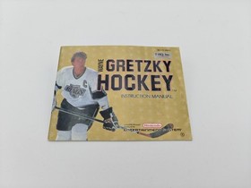 Wayne Gretzky Hockey (Nintendo NES) Instruction Manual Booklet USA-1