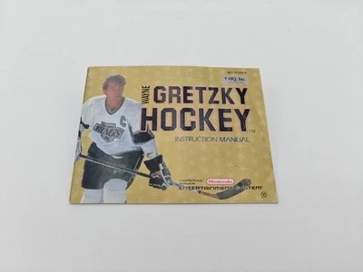 Wayne Gretzky Hockey (Nintendo NES) Instruction Manual Booklet USA-1 - Image 1 of 2