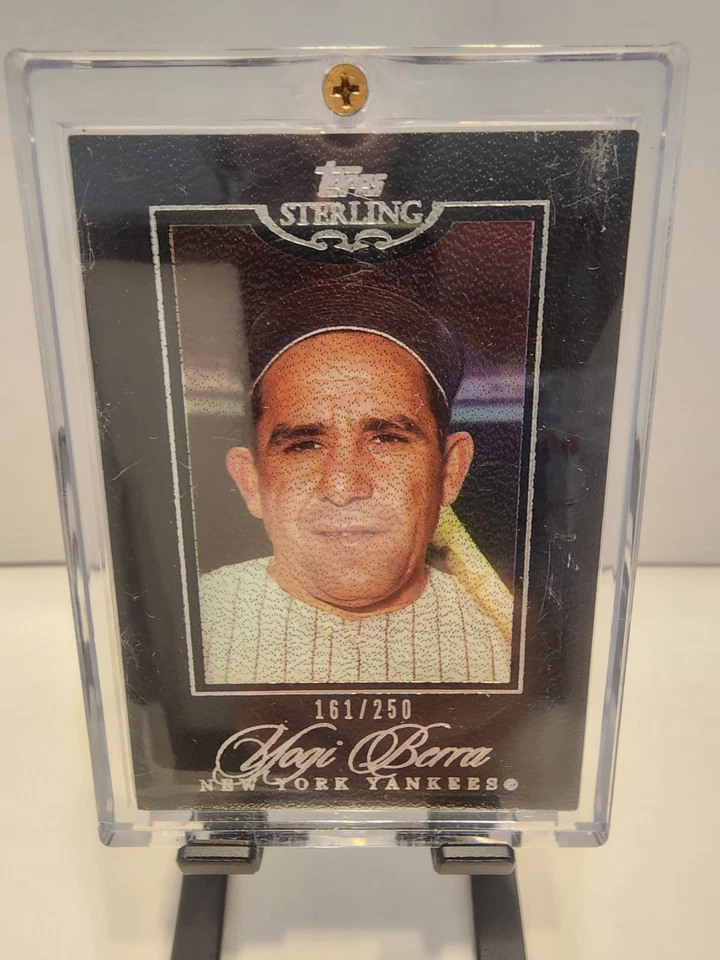 2006 Topps Sterling Baseball 161/250 Yogi Berra #151 HOF New York Yankees - Image 1 of 2