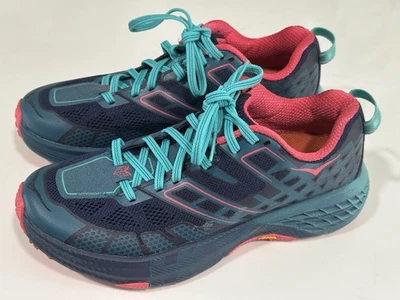 Para mujeres Hoka One One Speedgoat 2 Zapatos Azul Trail Running Zapatos FE1217D Talla 6.5 Foto 1 de 4