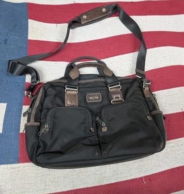 Maletín Tumi Alpha Bravo Andersen Slim Commuter Bag negro marrón 22640HKH Foto 1 de 4
