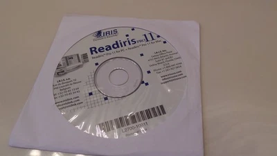 IRIS Readiris Pro 11 For PC + Readiris Pro 11 For Mac CD Disc Disk NEW - Image 1 of 2