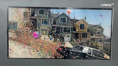 LUMAS The Liberation of Art Peter Funch Untitled II (24 x 48 cm) Kunstwerk NEU - Bild 1 von 4