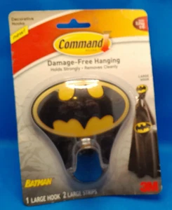 Batman DC Comics 3M Command Tiras Gancho para Colgar 2012 Emitido Nuevo de Lote Antiguo Sellado - Imagen 1 de 4