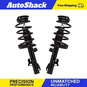 Front Complete Struts Coil Springs Pair 2 for Volvo 07-13 C30 08-13 C70 S40 V50 - Picture 1 of 7