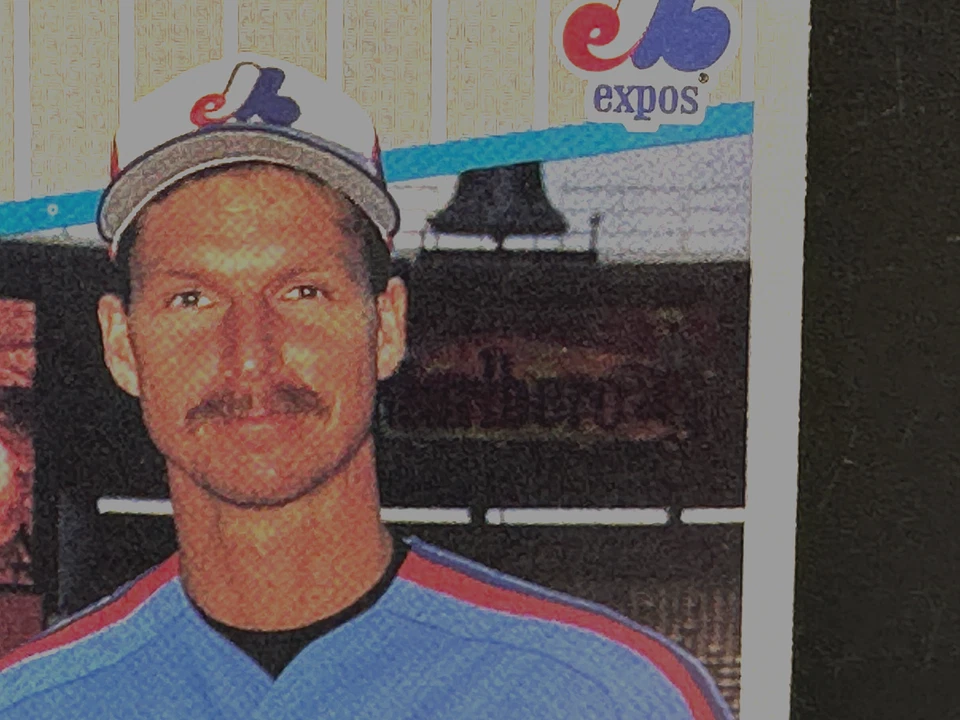 Randy Johnson 1989 Fleer Marlboro anuncio en marcador variación visible RC #381 🔥 Foto 1 de 4