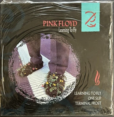 Pink Floyd Learning To Fly Rare 1987 Orig UK Pink Colored Vinyl EMI Sealed 45 - Image 1 of 4
