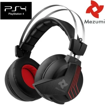 Wireless Headset for Playstation 4 PS4 gaming chat force mic chat stereo  - Image 1 of 4
