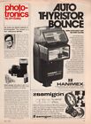 Hanimex - Tb 655 Flash - Original Magazine Ad - 1978