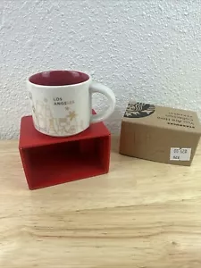 Starbucks Los Angeles You Are Here 2014 Collection Ornament Kaffeebecher 2oz Neu - Bild 1 von 4
