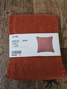 IKEA°Dytag - Kissenbezug 50x50cm - rost-orange - NEU - Bild 1 von 2