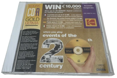 KODAK GOLD ULTIMA 650MB RECORDABLE Blank CD-R New and Sealed - Image 1 of 2