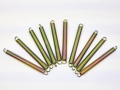 Универсальная пружина упаковка из 10 выхлопных газов, дверей, петель, окон длиной 132 мм 5,25 дюйма - Изображение 1 из 2