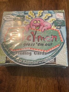 PUKEY-MON NEW/SEALED BOX 36-PACKS PUKEYMON POKEMON GO PARODY GARBAGE PAIL KIDS