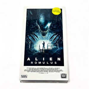 NEW Alien Romulus Limited Edition VHS 2024 Exclusive FACTORY SEALED w/ Protector - Picture 1 of 7