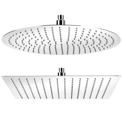 MARKENLOS SOFFIONE DOCCIA A PIOGGIA SOFFIONE SOFFIONE DOCCIA ACCIAIO INOX LUCIDO