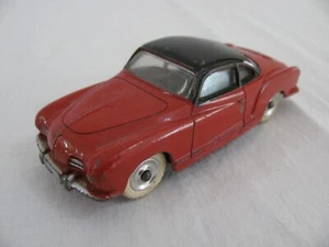 Vintage Dinky Toys 1/43 Scale Red Volkswagen Karmann Ghia Coupe #187 VG - Picture 1 of 7