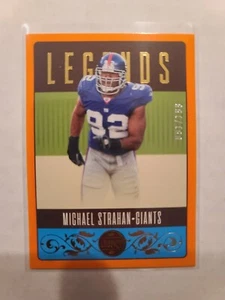 2023 Legacy Legends Michael Strahan #133 Orange Parallel 91/199 New York Giants - Imagen 1 de 2