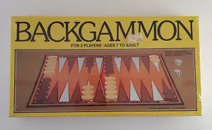 Vintage Whitman Backgammon Board Game 1981 Western Publishing Co. New Sealed - Picture 1 of 7