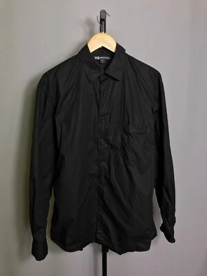 Adidas Y-3 Tiger YOHJI YAMAMOTO Camisa Abotonada Negra Talla M Foto 1 de 4